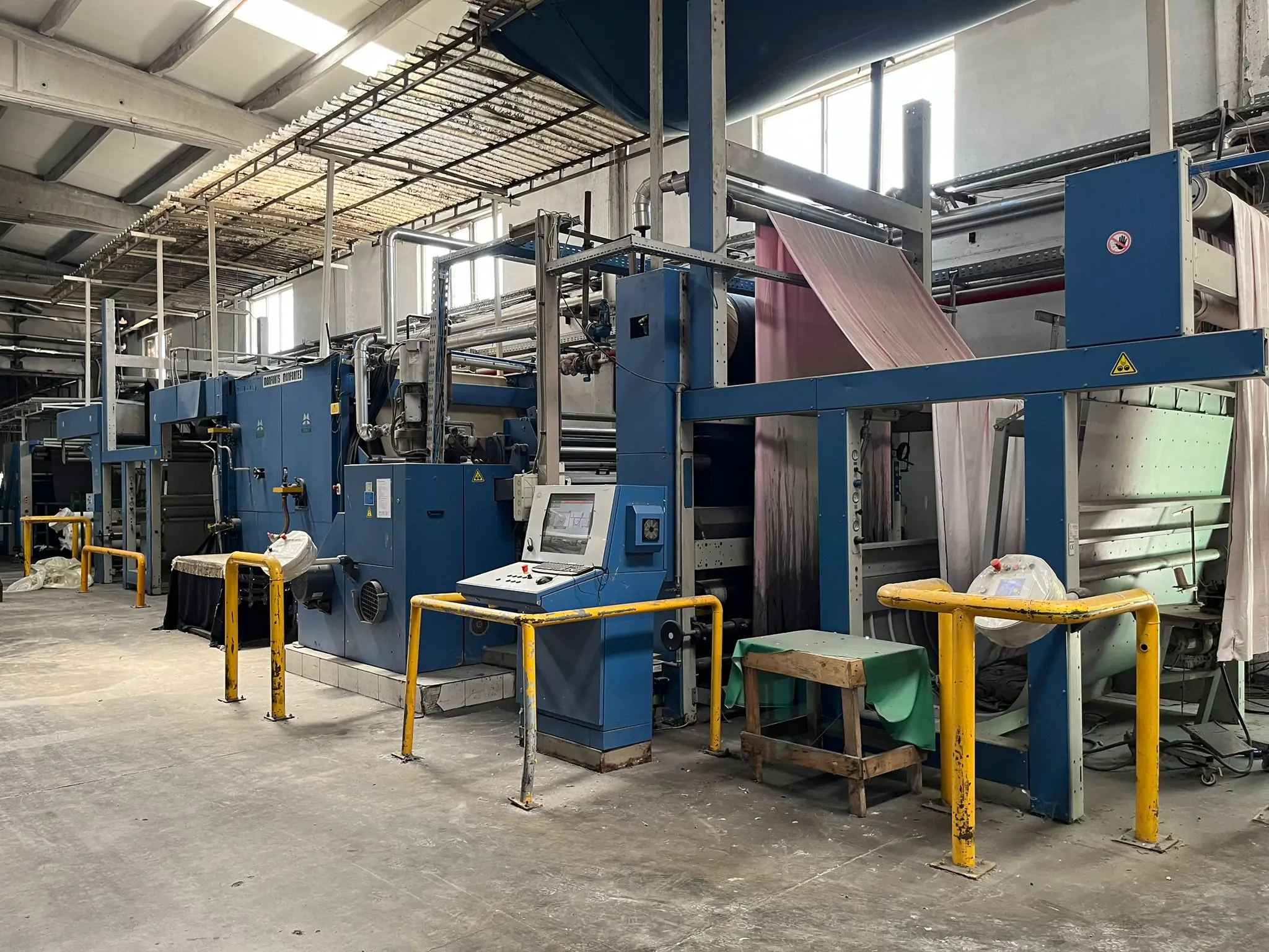 MONFORTS FONGS SANFORIZING MACHINE